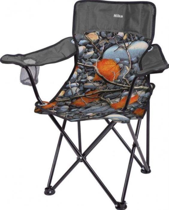 Стул походный туристический складной Nika Премиум 5 ПСП5/4 кресло кемпинговое для пикника рыбалки от компании 2255 by - онлайн гипермаркет - фото 1