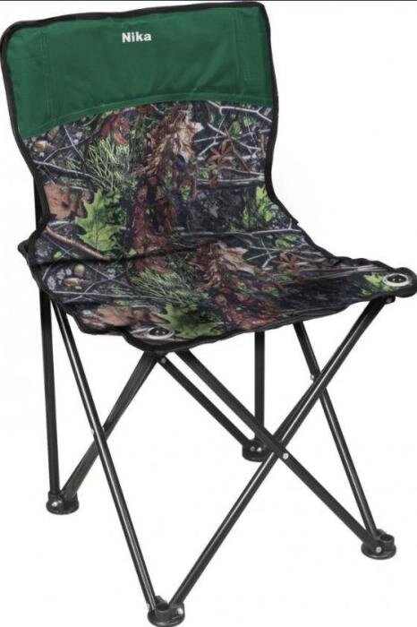 Стул походный туристический складной зеленый Nika ПСП1/3 кресло кемпинговое для пикника рыбалки от компании 2255 by - онлайн гипермаркет - фото 1