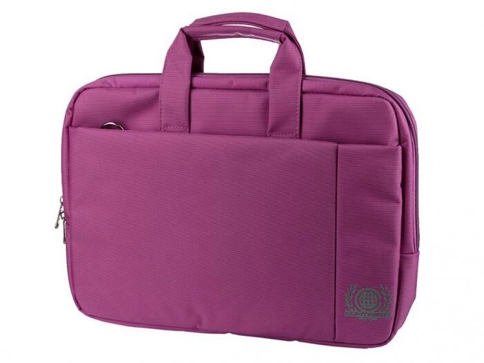 Сумка-чехол кейс для ноутбука 15.6 Continent сиреневая розовая женская от компании 2255 by - онлайн гипермаркет - фото 1