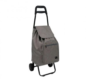 Сумка-тележка хозяйственная на колесах NIKA СХ2/1 складная металлическая каркасная тачка с сумкой для покупок
