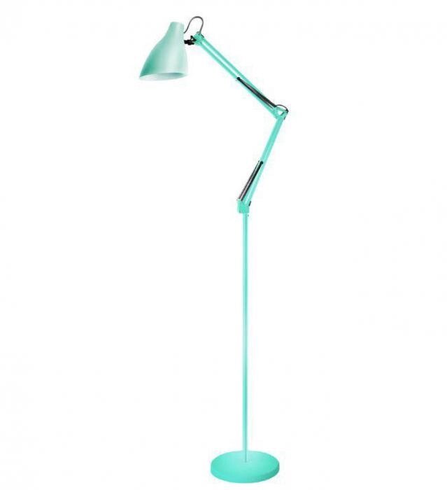 Светильник напольный торшер CAMELION KD-332 C16 мятный модерн для чтения спальни от компании 2255 by - онлайн гипермаркет - фото 1