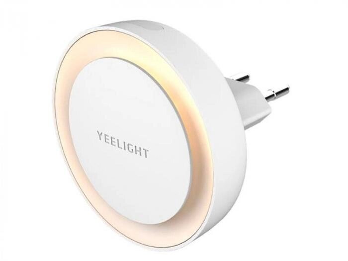 Светильник ночник с датчиком освещения Xiaomi Yeelight Round Light Sensor YLYD11YL детский в розетку от компании 2255 by - онлайн гипермаркет - фото 1