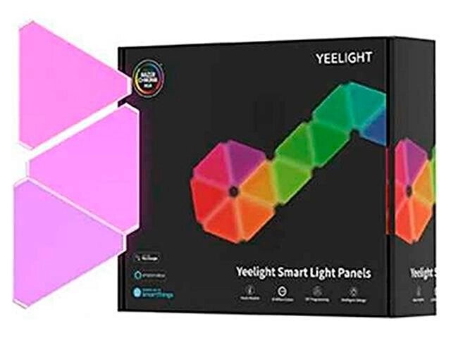 Светильник Yeelight Smart Light Panels-3pcs-Extension YLFWD-0013 от компании 2255 by - онлайн гипермаркет - фото 1