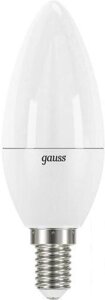 Светодиодная лампочка Gauss Candle-dim E14 7 Вт 3000 К 103101107-D