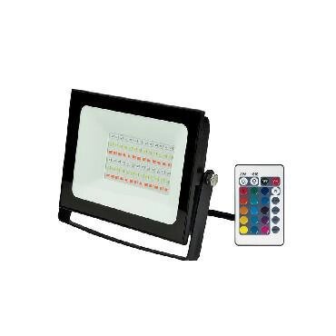 Светодиодный многоцветный RGB прожектор UNIEL ULF-F60-30W/RGB IP65 200-240В черный от компании 2255 by - онлайн гипермаркет - фото 1