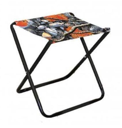 Табурет складной туристический раскладной металлический уличный садовый стул для охоты пикника NIKA ПС/4 от компании 2255 by - онлайн гипермаркет - фото 1