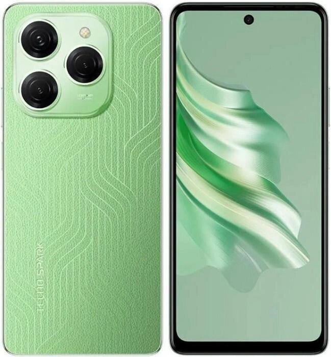 TECNO Spark 20 Pro (KJ6) 8/256Gb Magic Skin Green (TCN-KJ6.256. MAGR) от компании 2255 by - онлайн гипермаркет - фото 1