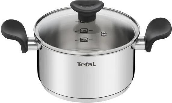 TEFAL E3084474 Кастрюля 20 с кр. от компании 2255 by - онлайн гипермаркет - фото 1