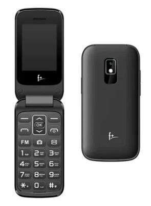Телефон мобильный раскладной F+ Flip 240 черная раскладушка от компании 2255 by - онлайн гипермаркет - фото 1
