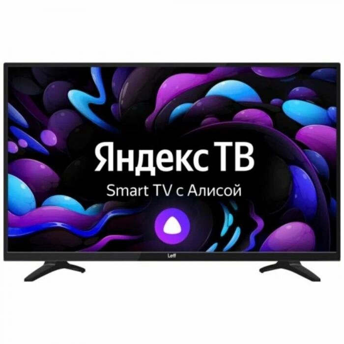 Телевизор 28 дюймов LEFF 28H550T SMART TV Яндекс маленький для кухни от компании 2255 by - онлайн гипермаркет - фото 1
