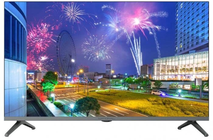Телевизор 32 дюйма цифровой NATIONAL NX-32THS120 SMART Салют безрамочный от компании 2255 by - онлайн гипермаркет - фото 1