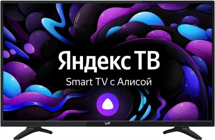 Телевизор 32 дюйма LEFF 32H550T SMART TV Яндекс от компании 2255 by - онлайн гипермаркет - фото 1