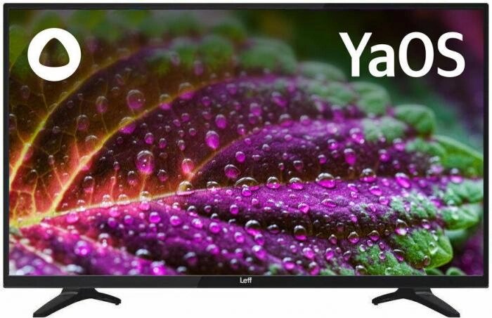 Телевизор 43 дюйма LEFF 43F550T Full HD SMART TV Яндекс от компании 2255 by - онлайн гипермаркет - фото 1