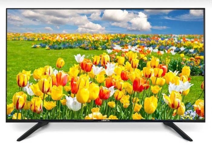 Телевизор 43 дюйма VESTA TV LED 43V3400 SMART TV безрамочный от компании 2255 by - онлайн гипермаркет - фото 1