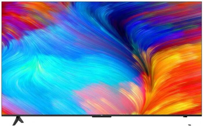 Телевизор 55 дюймов TCL 55P635, 4K Ultra HD, черный, СМАРТ ТВ, Google TV от компании 2255 by - онлайн гипермаркет - фото 1