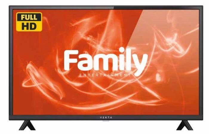 Телевизор с интернетом VEKTA LD-32SF4850BS FullHD SMART TV 32 дюйма смарт тв от компании 2255 by - онлайн гипермаркет - фото 1