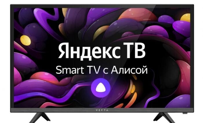 Телевизор VEKTA LD-43SF4815BS, 43 дюйма Smart TV от компании 2255 by - онлайн гипермаркет - фото 1