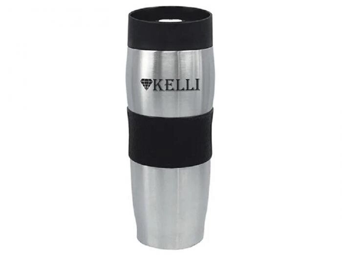Термокружка Kelli KL-0942 400ml Black от компании 2255 by - онлайн гипермаркет - фото 1