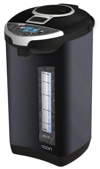 Термопот ECON ECO-505TP черный чайник-термос электрический 5 литров от компании 2255 by - онлайн гипермаркет - фото 1