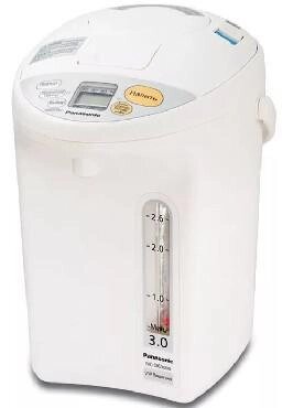 Термопот электрический чайник термос PANASONIC NC-DG3000WTS помповый белый от компании 2255 by - онлайн гипермаркет - фото 1