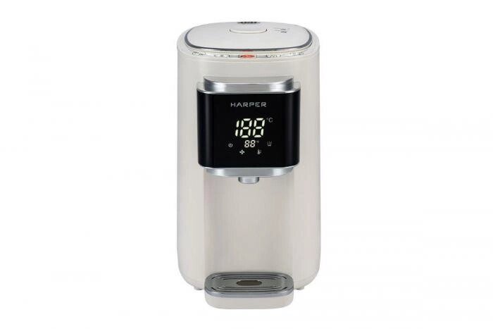 Термопот HARPER HTP-5T01 белый чайник-термос электрический 5 литров от компании 2255 by - онлайн гипермаркет - фото 1