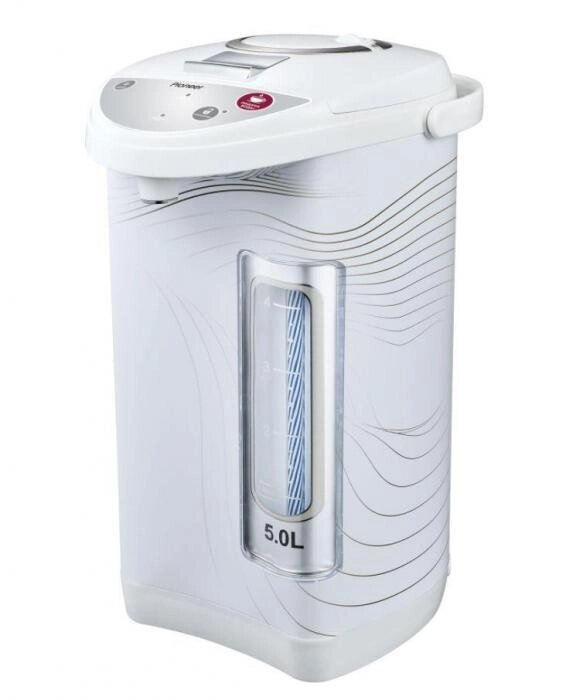 Термопот PIONEER TP710 белый чайник-термос электрический 5 литров от компании 2255 by - онлайн гипермаркет - фото 1