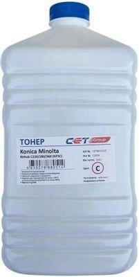 Тонер CET NF5C,  для Konica Minolta Bizhub C220/280/360,  голубой, 500грамм, бутылка от компании 2255 by - онлайн гипермаркет - фото 1