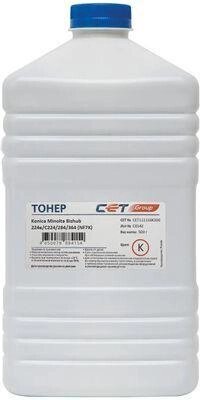 Тонер CET NF7K TN-321K/322/711K/712K,  для KONICA MINOLTA Bizhub 224e/C224/284/364,  черный, 500грамм, бутылка от компании 2255 by - онлайн гипермаркет - фото 1