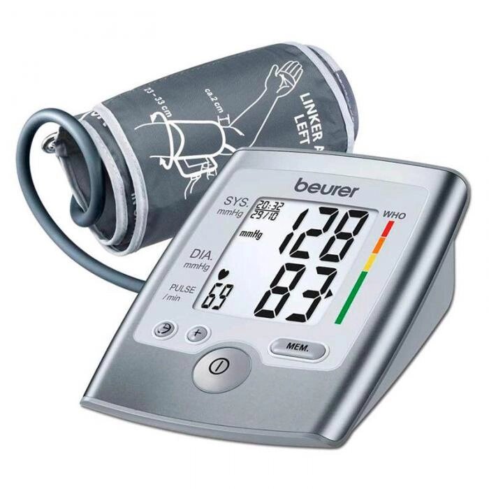 Тонометр автоматический аппарат для измерения артериального давления дома электронный Beurer BM 35 654.09 от компании 2255 by - онлайн гипермаркет - фото 1
