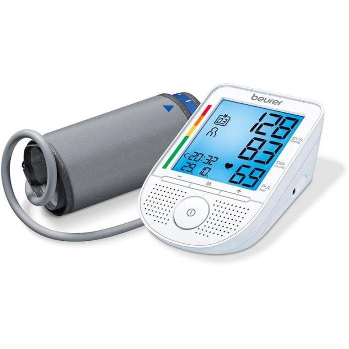 Тонометр автоматический для измерения артериального давления дома электронный говорящий Beurer BM49 656.28 от компании 2255 by - онлайн гипермаркет - фото 1