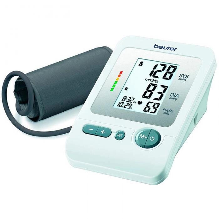 Тонометр автоматический для измерения артериального давления дома электронный медицинский Beurer BM26 652.28 от компании 2255 by - онлайн гипермаркет - фото 1