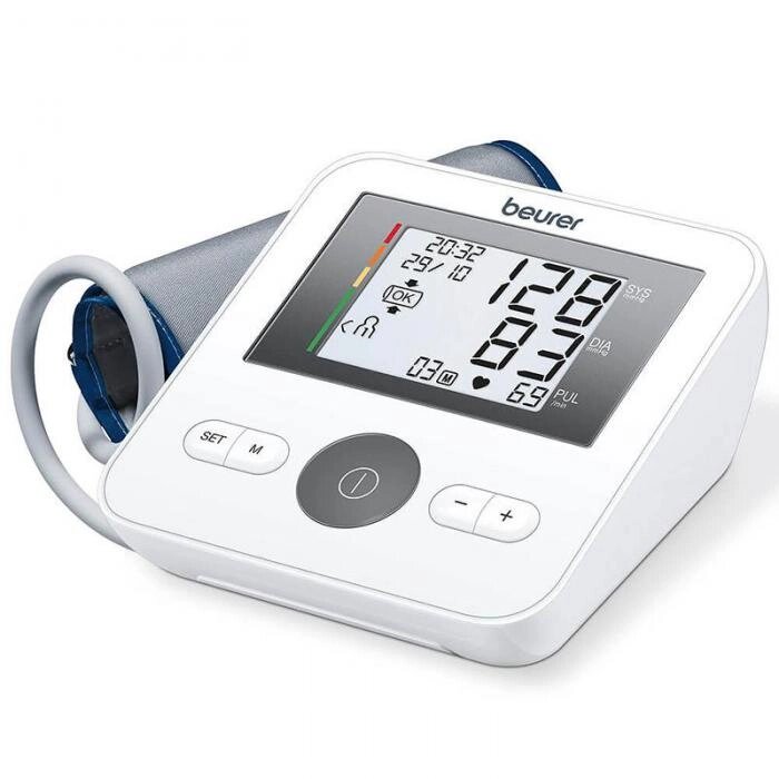 Тонометр автоматический для измерения артериального давления дома электронный на плечо Beurer BM27 658.18 от компании 2255 by - онлайн гипермаркет - фото 1
