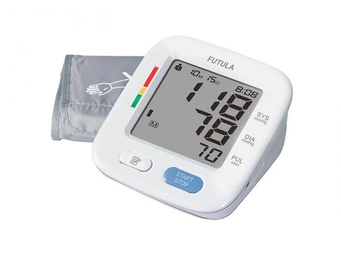 Тонометр автоматический для измерения давления Futula BPM8 электронный медицинский на плечо от компании 2255 by - онлайн гипермаркет - фото 1