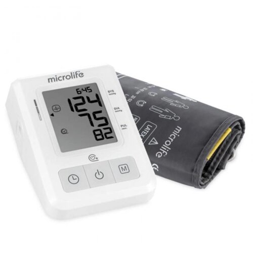 Тонометр автоматический с адаптером электронный для измерения давления дома Microlife BP B2 Basic