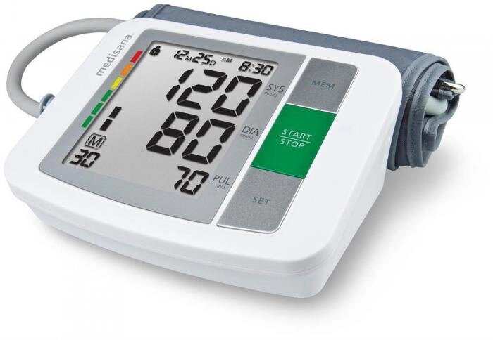 Тонометр для давления автоматический электронный медицинский с манжетой на плечо немецкий MEDISANA BU 510 от компании 2255 by - онлайн гипермаркет - фото 1