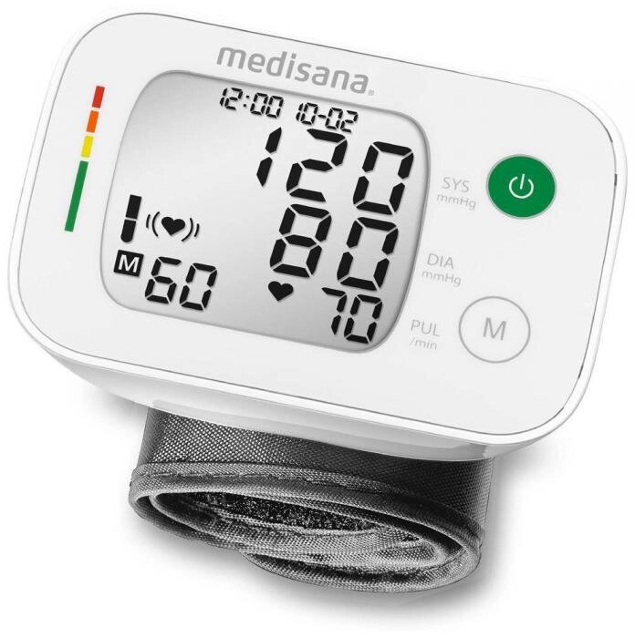 Тонометр на запястье на батарейках автоматический электронный медицинский для аритмии MEDISANA BW 335 от компании 2255 by - онлайн гипермаркет - фото 1