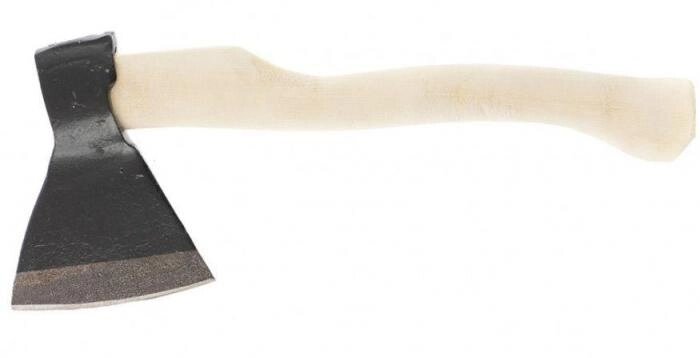 Топор кованный столярный плотницкий хозяйственный ручной RUSSIA 21661 в сборе с деревянной ручкой от компании 2255 by - онлайн гипермаркет - фото 1