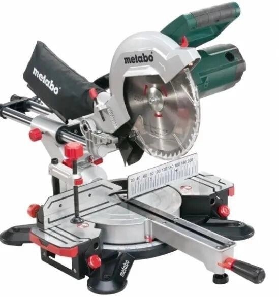 Торцовочная пила METABO KGS 254 M, 1800Вт, 254мм [602540000] от компании 2255 by - онлайн гипермаркет - фото 1