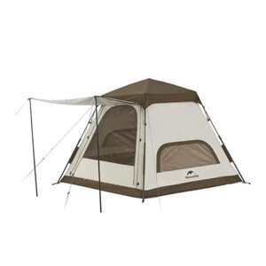 Трехместная туристическая палатка кемпинговая высокая для кемпинга Naturehike Hexagonal CNH22ZP007-KH