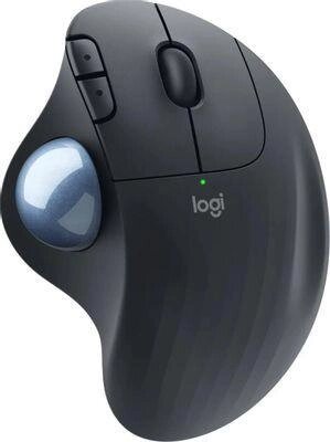 Трекбол Logitech Ergo M575, оптическая, беспроводная, USB, графитовый [910-005873] от компании 2255 by - онлайн гипермаркет - фото 1