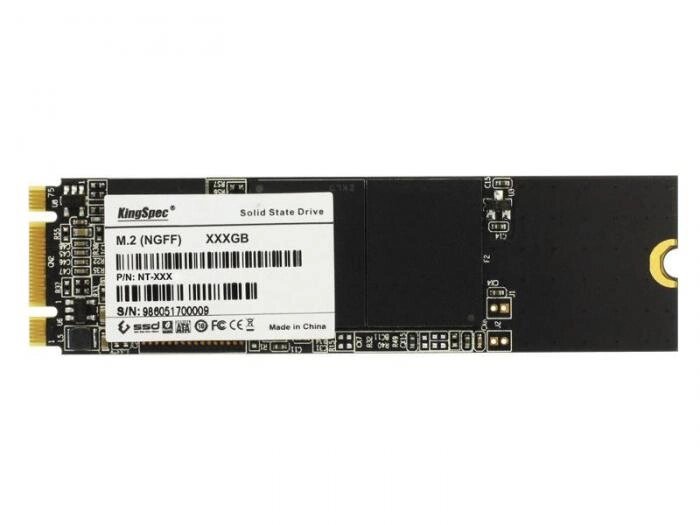 Твердотельный накопитель KingSpec SSD SATA III M. 2 2280 1Tb NT-1TB от компании 2255 by - онлайн гипермаркет - фото 1