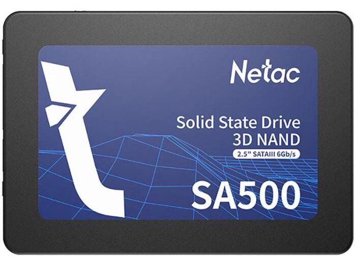 Твердотельный накопитель Netac SA500 256Gb NT01SA500-256-S3X от компании 2255 by - онлайн гипермаркет - фото 1