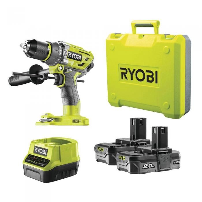 Ударная дрель-шуруповерт аккумуляторная RYOBI R18PD7-220B от компании 2255 by - онлайн гипермаркет - фото 1