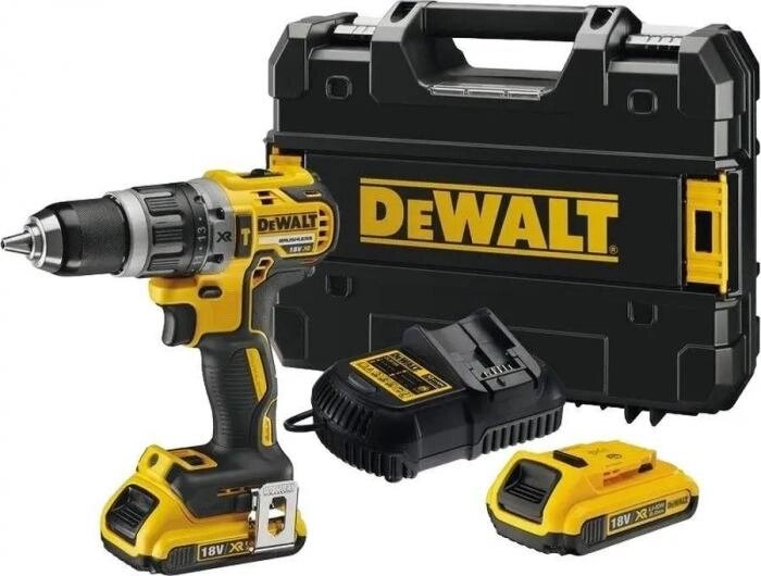 Ударная дрель-шуруповерт DeWALT DCD796D2-QW, 2Ач,  с двумя аккумуляторами от компании 2255 by - онлайн гипермаркет - фото 1