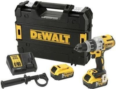 Ударная дрель-шуруповерт DeWALT DCD996P2-QW, 5Ач,  с двумя аккумуляторами от компании 2255 by - онлайн гипермаркет - фото 1