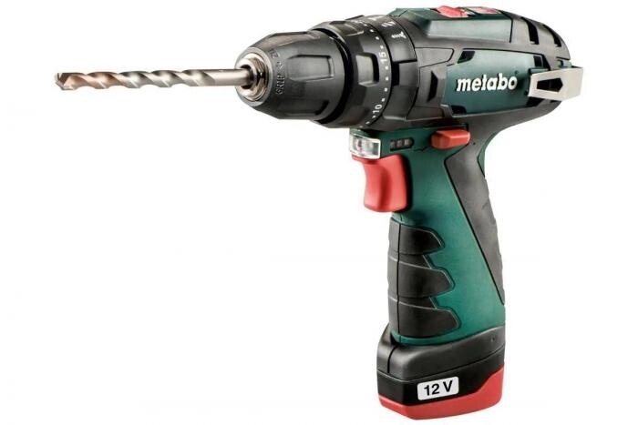 Ударный винтоверт METABO PowerMaxx SB, 2Ач,  с двумя аккумуляторами [600385500] от компании 2255 by - онлайн гипермаркет - фото 1