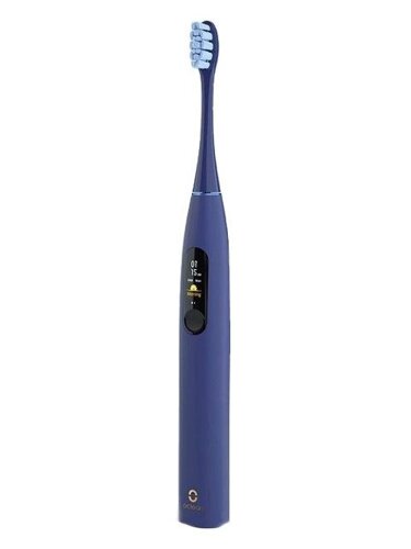 Ультразвуковая электрическая зубная щетка Xiaomi Oclean X Pro Electric Toothbrush звуковая электрощетка синяя