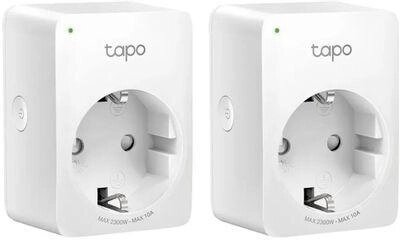 Умная розетка TP-LINK Tapo P100(2-pack) EU Wi-Fi белый от компании 2255 by - онлайн гипермаркет - фото 1