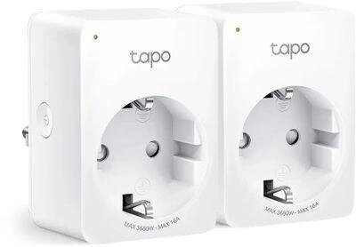 Умная розетка TP-LINK Tapo P110(2-pack) EU VDE Wi-Fi белый от компании 2255 by - онлайн гипермаркет - фото 1