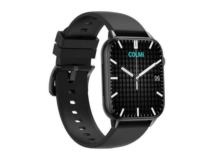 Умные часы Colmi C60 Silicone Strap Black-Black от компании 2255 by - онлайн гипермаркет - фото 1